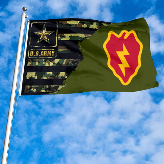 Fyon 25TH Infantry division  Flag Banner
