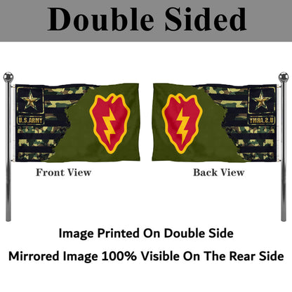 Fyon 25TH Infantry division  Flag Banner