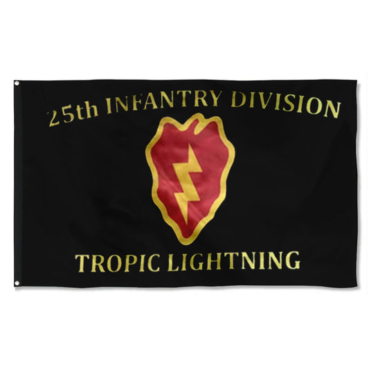 Fyon 25th Infantry Division Flag Indoor and outdoor banner