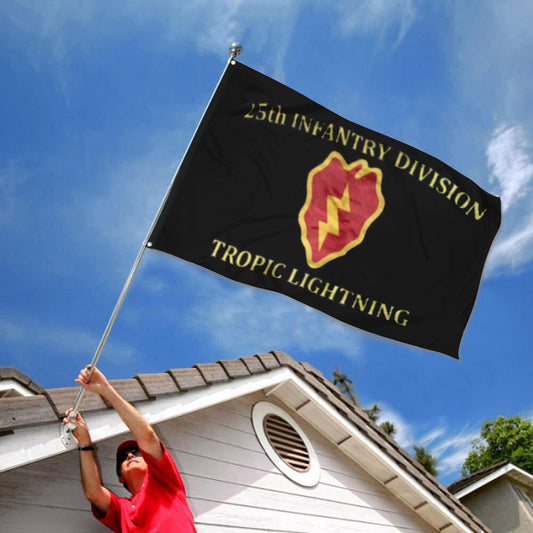 Fyon 25th Infantry Division Flag Indoor and outdoor banner