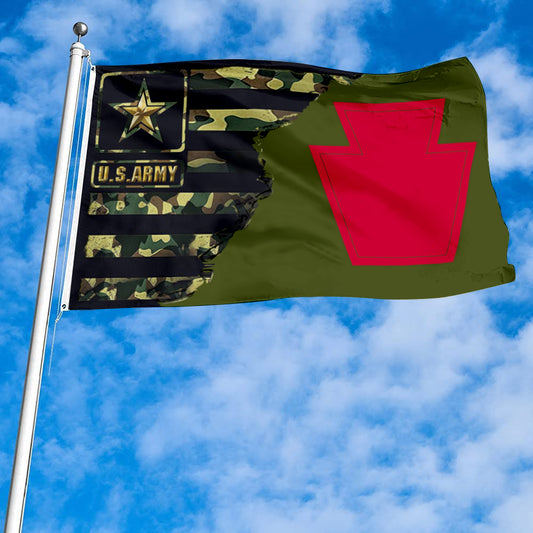 Fyon 28th Infantry division  Flag Banner