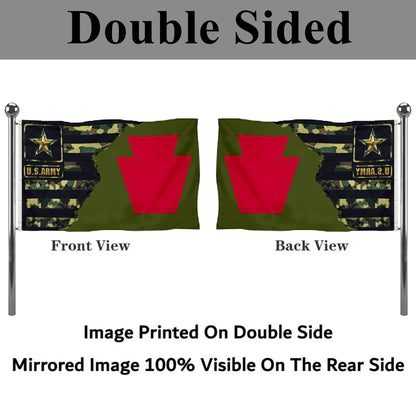 Fyon 28th Infantry division  Flag Banner