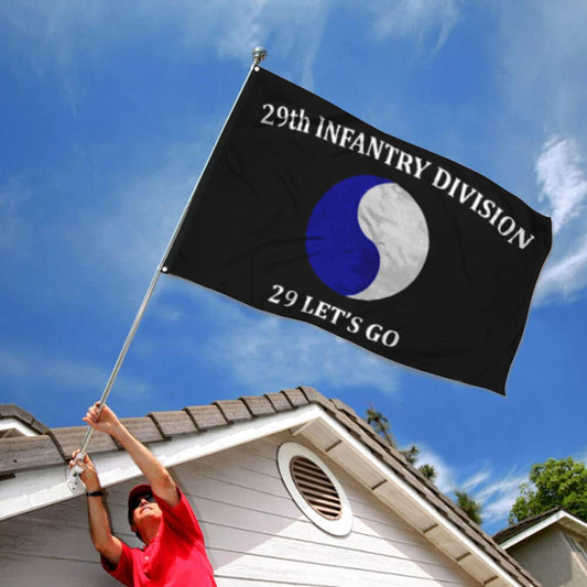 Fyon 29th Infantry Division Flag Indoor and outdoor banner