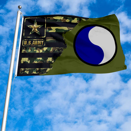 Fyon 29th Infantry division  Flag Banner