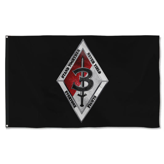 Fyon 2ND SFAB 3RD Squadron Flag Indoor and outdoor banner