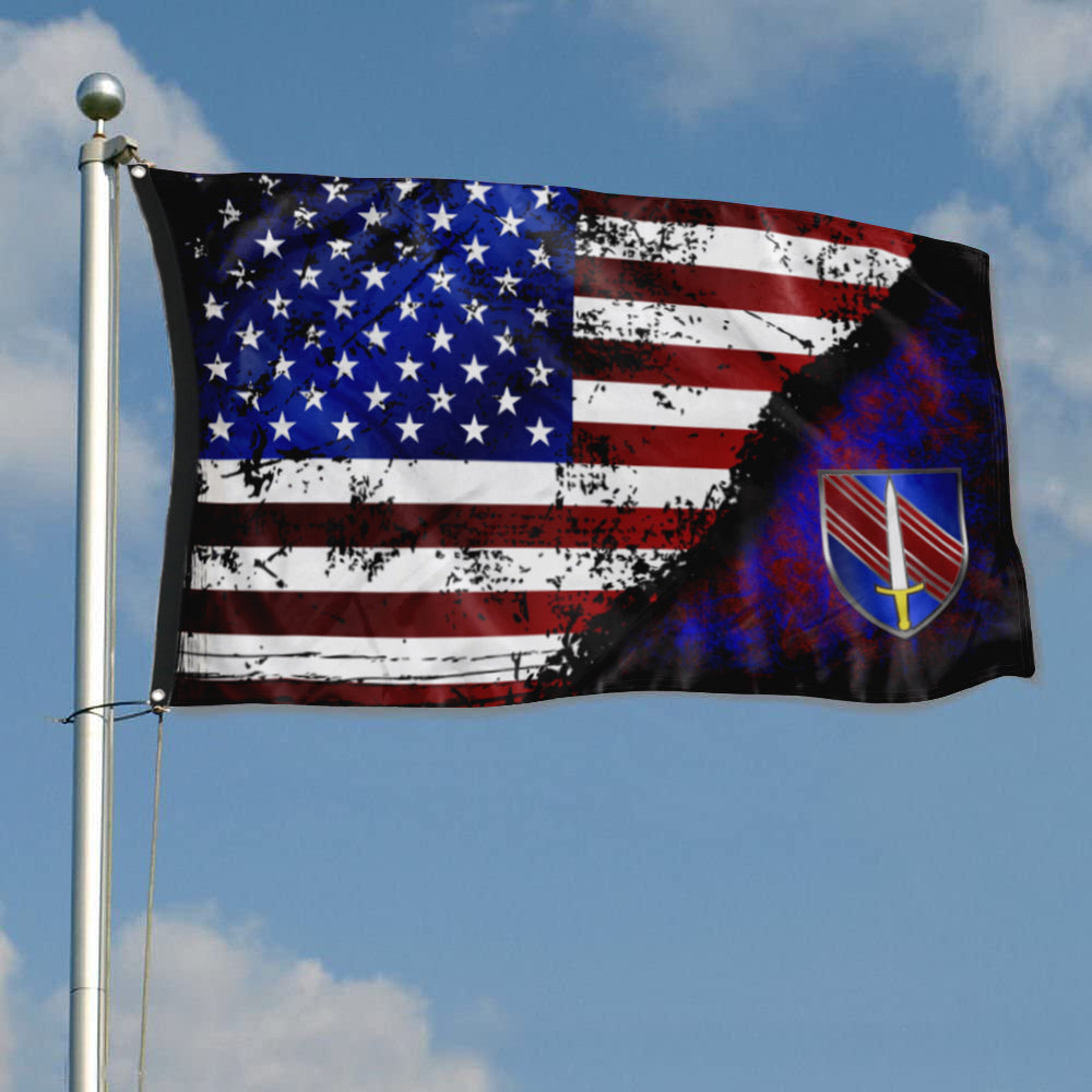 Fyon 2ND SFAB Stars And Stripes Flag Indoor and outdoor banner