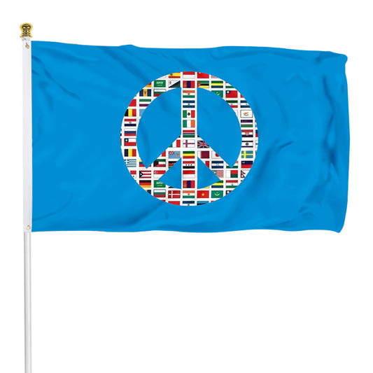 Fyon Peace Flag Indoor and outdoor banner