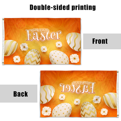 Fyon Happy Easter flag Indoor and outdoor banner 2231414