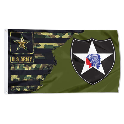Fyon 2nd Infantry division Flag Banner