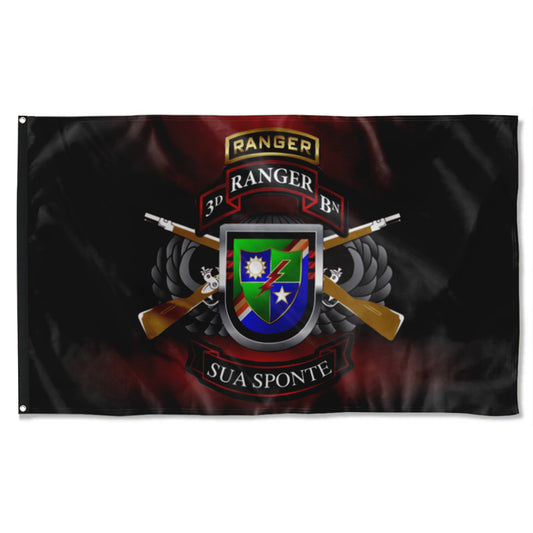 Fyon 3-75 Battalion Tabbed Ultimate Flag Indoor and outdoor banner