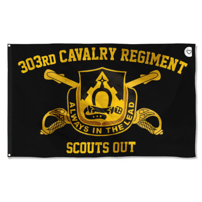 Fyon 303rd Calvary Regiment Flag Indoor and outdoor banner