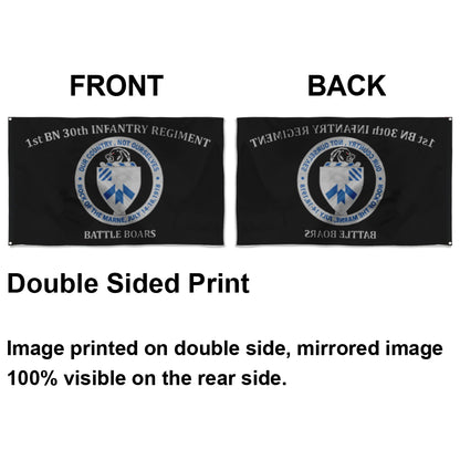 Fyon 30th IN. Custom Guidon Flag  Indoor and outdoor banner