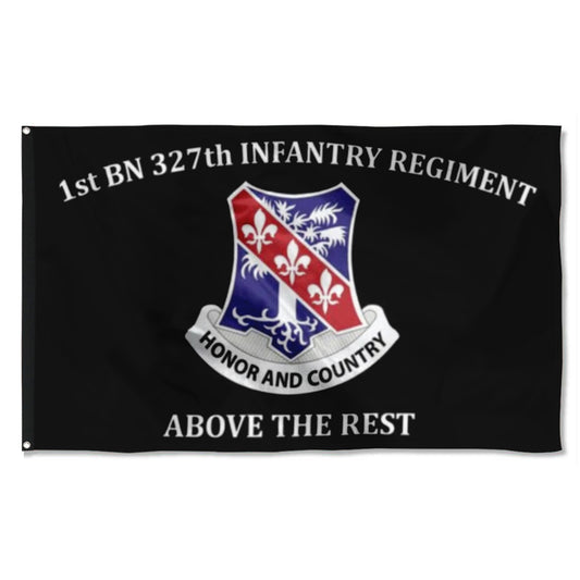 Fyon 327th IN. Custom Guidon Flag Indoor and outdoor banner