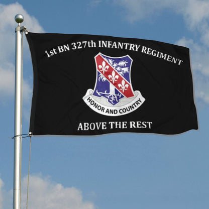 Fyon 327th IN. Custom Guidon Flag Indoor and outdoor banner