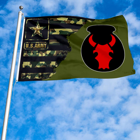 Fyon 34th Infantry division Flag Banner
