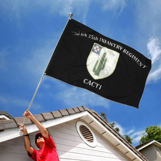 Fyon 35th IN. Custom Guidon Flag  Indoor and outdoor banner