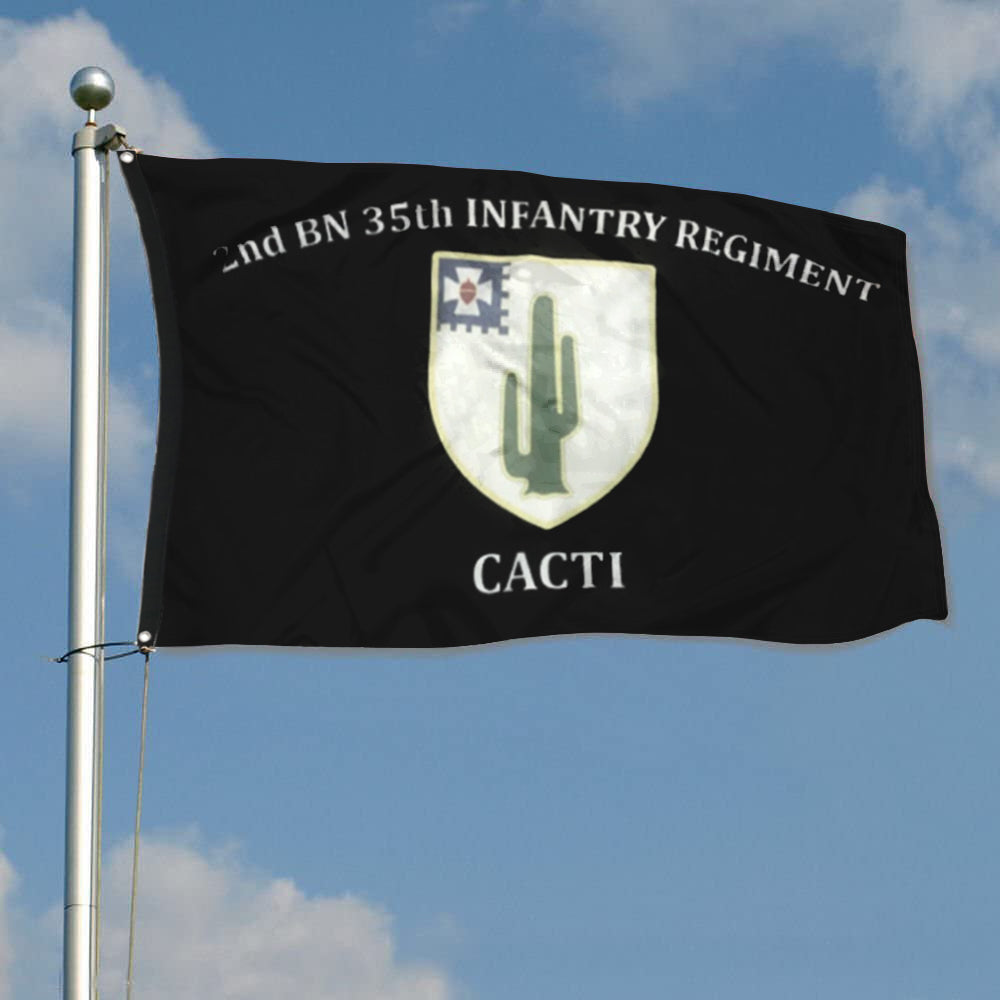 Fyon 35th IN. Custom Guidon Flag  Indoor and outdoor banner