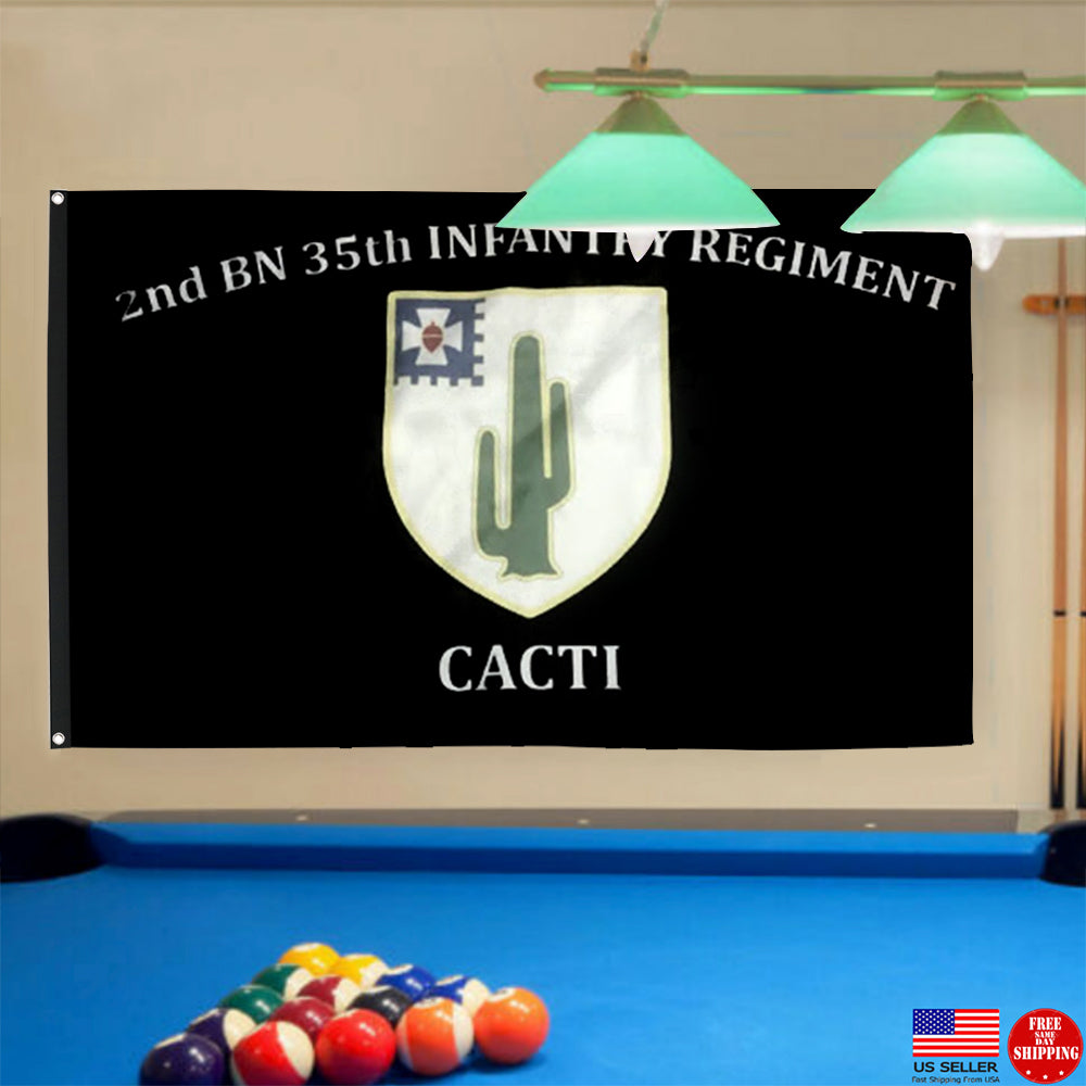 Fyon 35th IN. Custom Guidon Flag  Indoor and outdoor banner