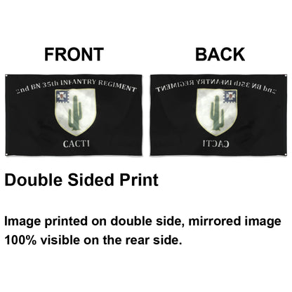 Fyon 35th IN. Custom Guidon Flag  Indoor and outdoor banner
