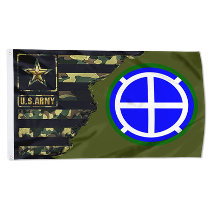 Fyon 35th Infantry division  Flag Banner