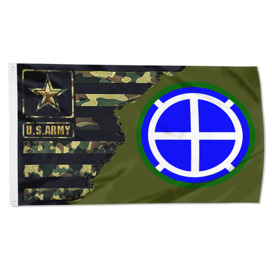 Fyon 35th Infantry division  Flag Banner