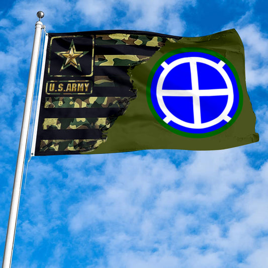 Fyon 35th Infantry division  Flag Banner
