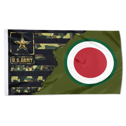Fyon 37th Infantry division History Flag Banner