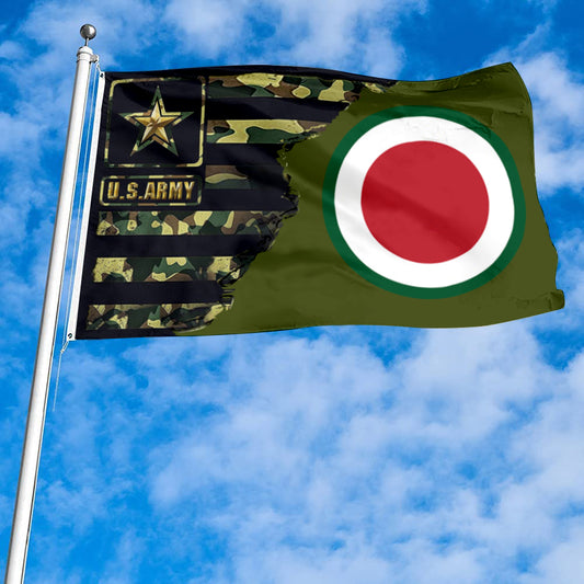 Fyon 37th Infantry division History Flag Banner