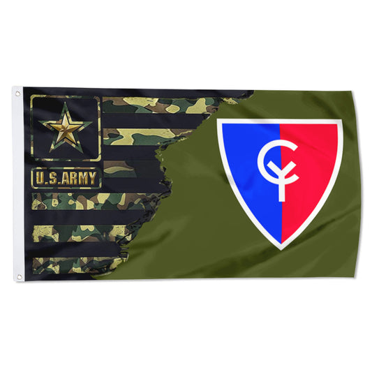Fyon 38th Infantry division Flag Banner
