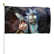 Fyon 3D Rick and Morty Flag Indoor and outdoor banner