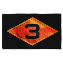 Fyon 3RD Ranger Battalion Diamond Flag Indoor and outdoor banner