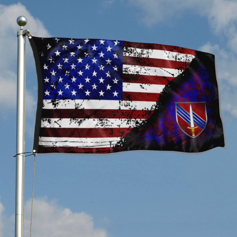 Fyon 3Rd SFAB Stars And Stripes Flag Indoor and outdoor banner