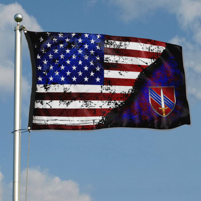 Fyon 3Rd SFAB Stars And Stripes Flag Indoor and outdoor banner