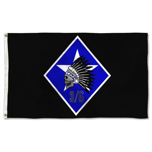 Fyon 3rd Battalion 6th Marines Flag Banner