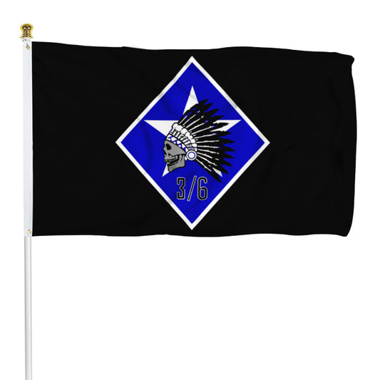 Fyon 3rd Battalion 6th Marines Flag Banner