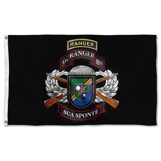 Fyon 3rd Ranger Battalion Combo Flag Banner