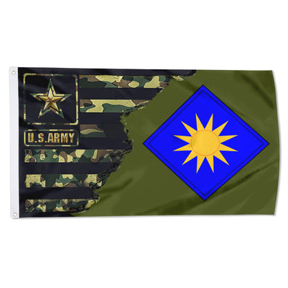 Fyon 40th Infantry division Flag Banner