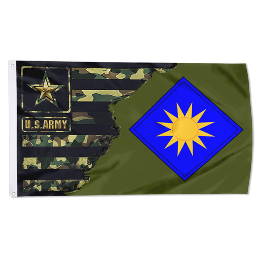 Fyon 40th Infantry division Flag Banner