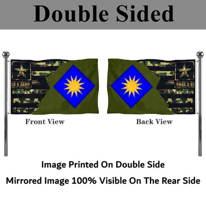 Fyon 40th Infantry division Flag Banner