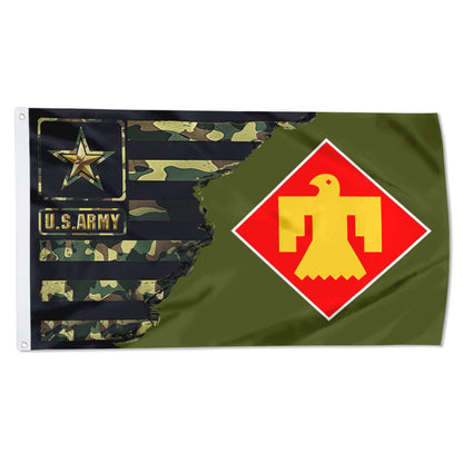 Fyon 45th Infantry division History  Flag Banner