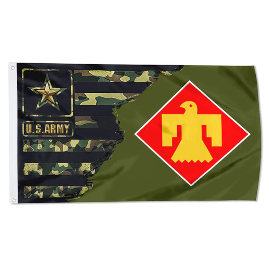 Fyon 45th Infantry division History  Flag Banner
