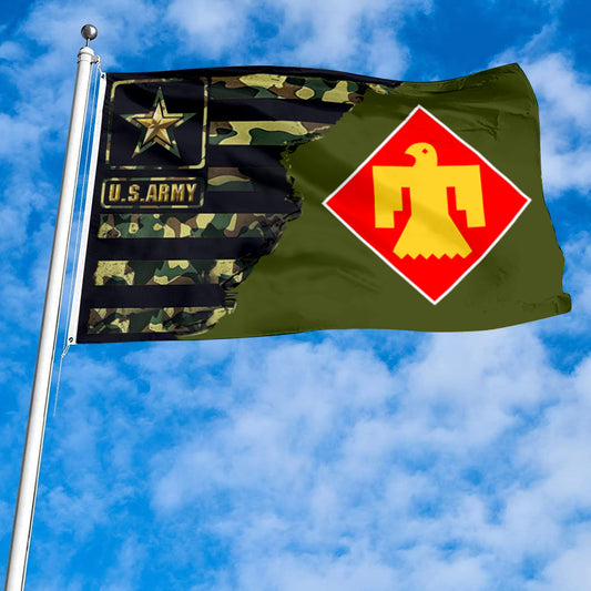 Fyon 45th Infantry division History  Flag Banner