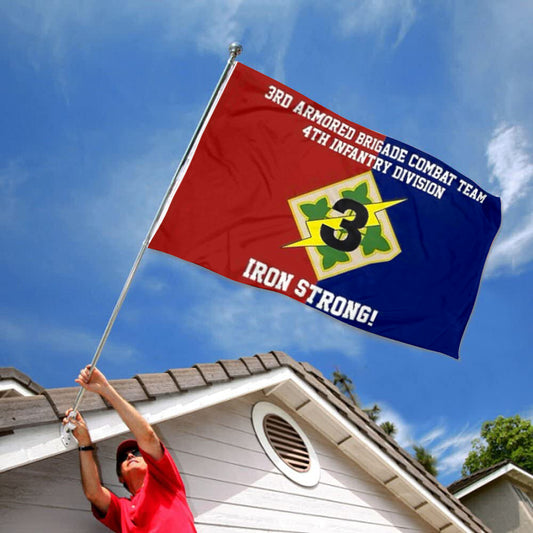 Fyon 4th Infantry Custom Flag Indoor and outdoor banner