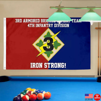 Fyon 4th Infantry Custom Flag Indoor and outdoor banner