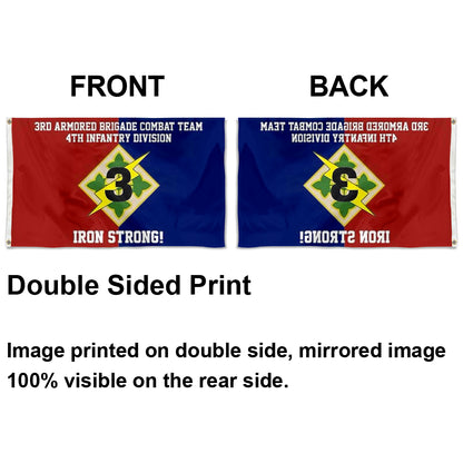 Fyon 4th Infantry Custom Flag Indoor and outdoor banner
