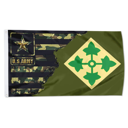 Fyon 4th Infantry division Flag Banner