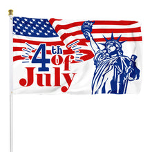 Fyon 4th of July Flag Independence Day Banner