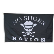 Fyon No Shoes Nation Flag Banner Black