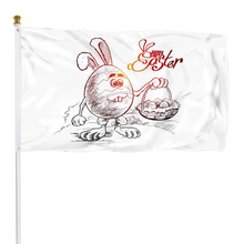 Fyon Happy Easter flag Indoor and outdoor banner 2231417