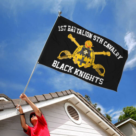 Fyon 5th Cavalry Flag  Indoor and outdoor banner